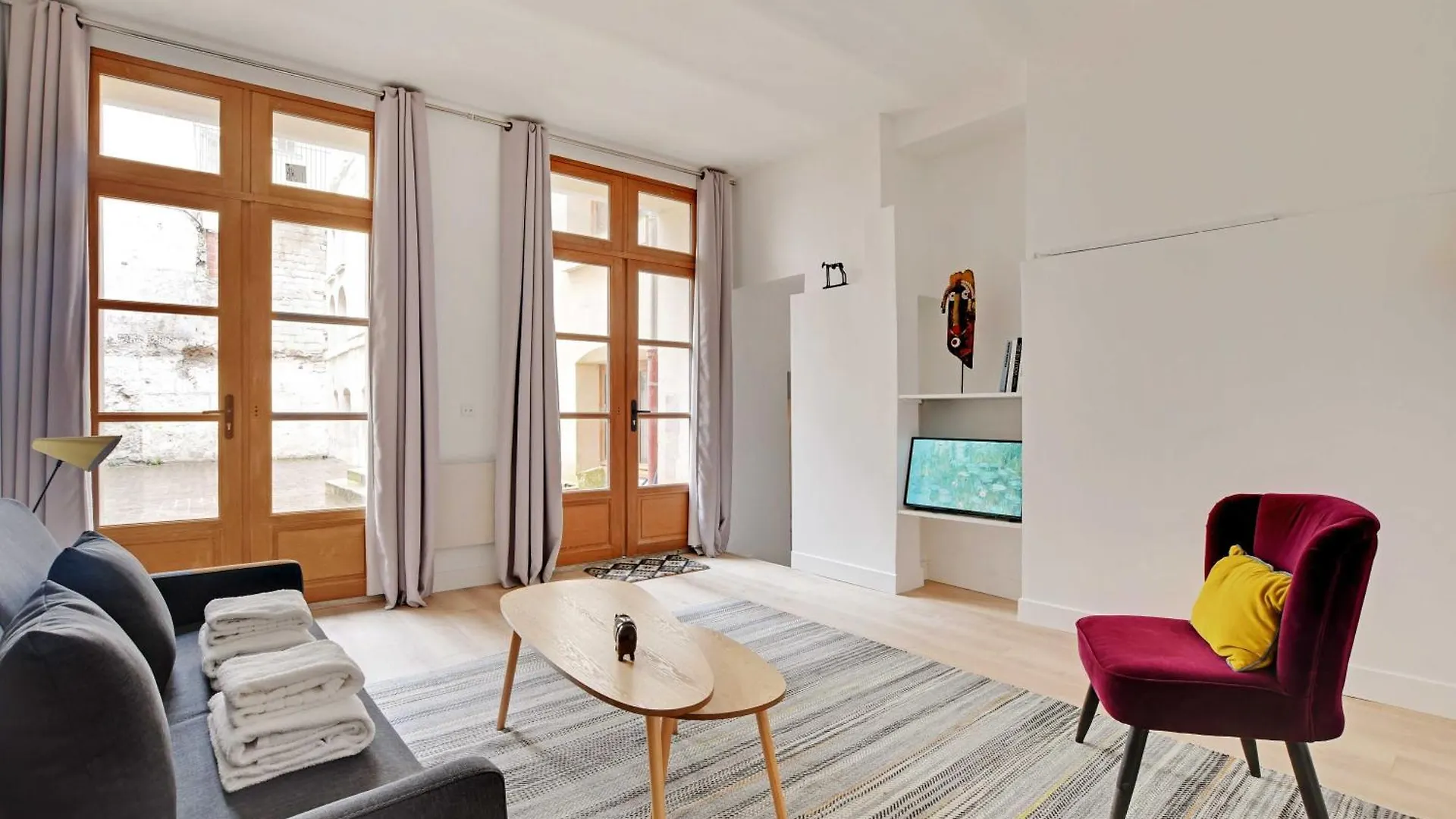 Cozy - 2br-4p - Cathedrale De Notre Da Апартаменты *